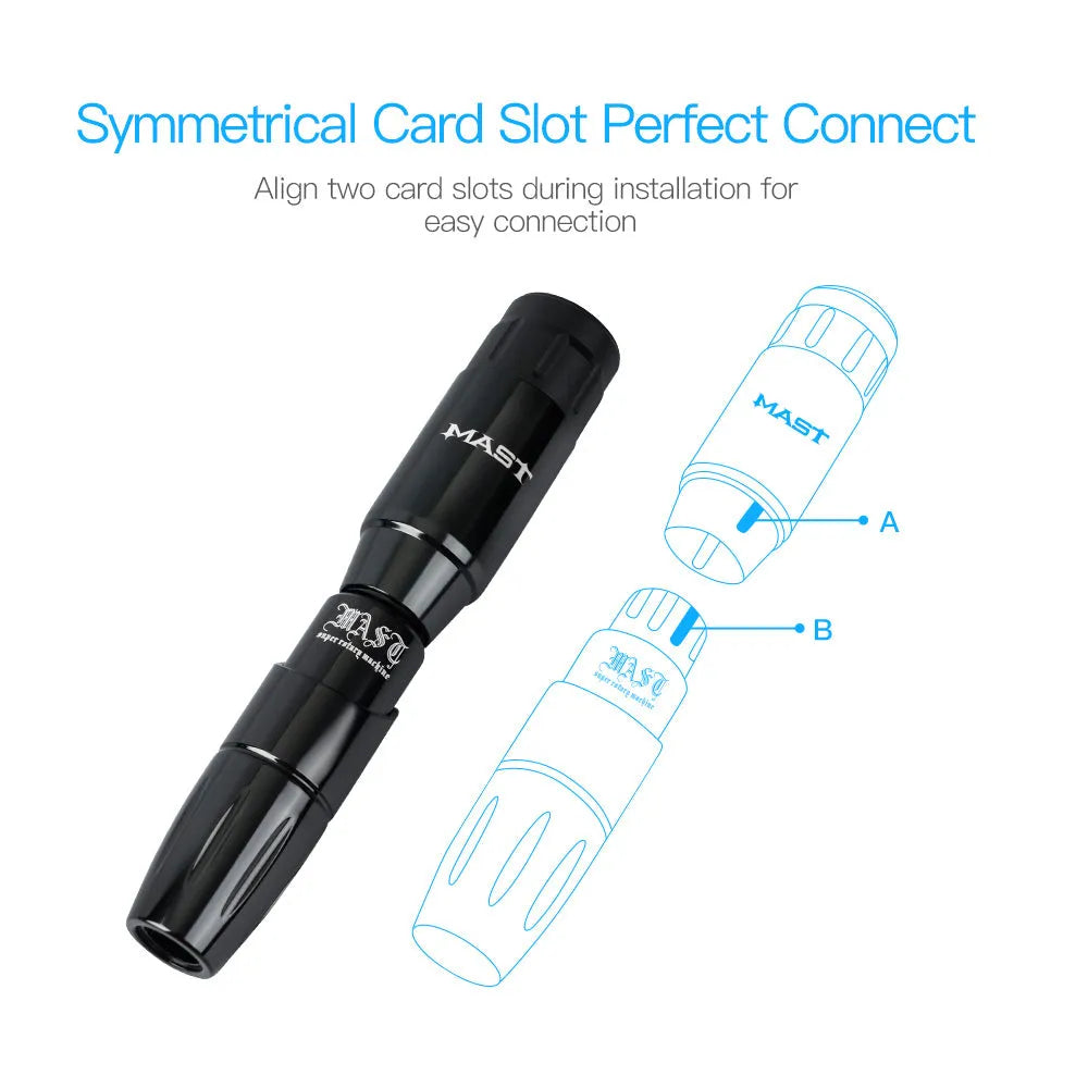 Aparat de tatuat wireless Mast Tour Kit