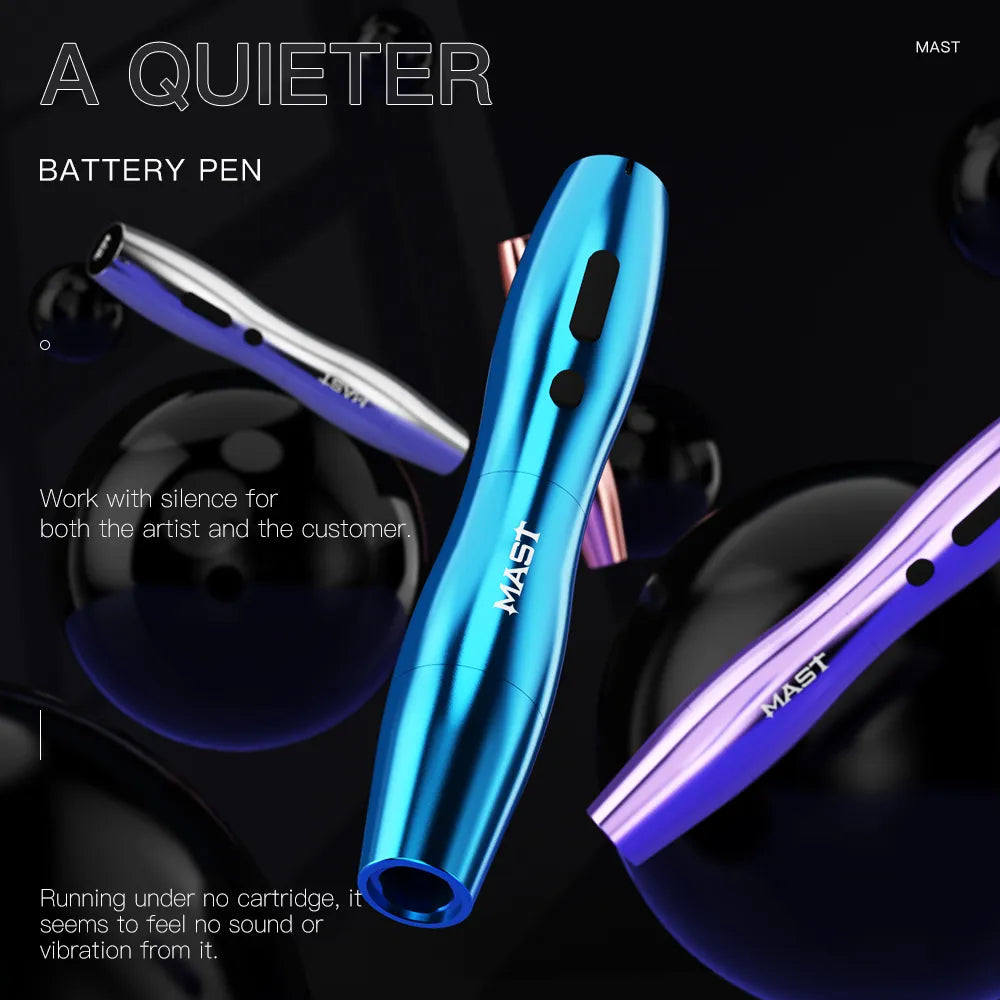 Aparat de tatuat wireless Mast P20 (2 baterii)