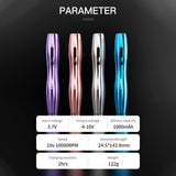 Aparat de tatuat wireless Mast P20 (2 baterii)