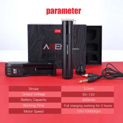 Aparat de tatuat wireless Mast  ARENA WQP-041